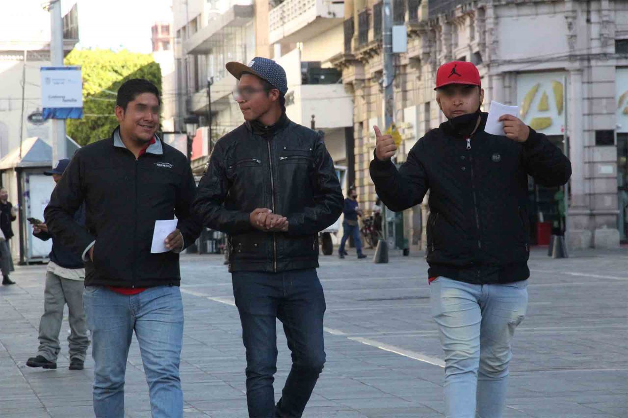 La gente desde un principio se ha negado a dejar los paseos.