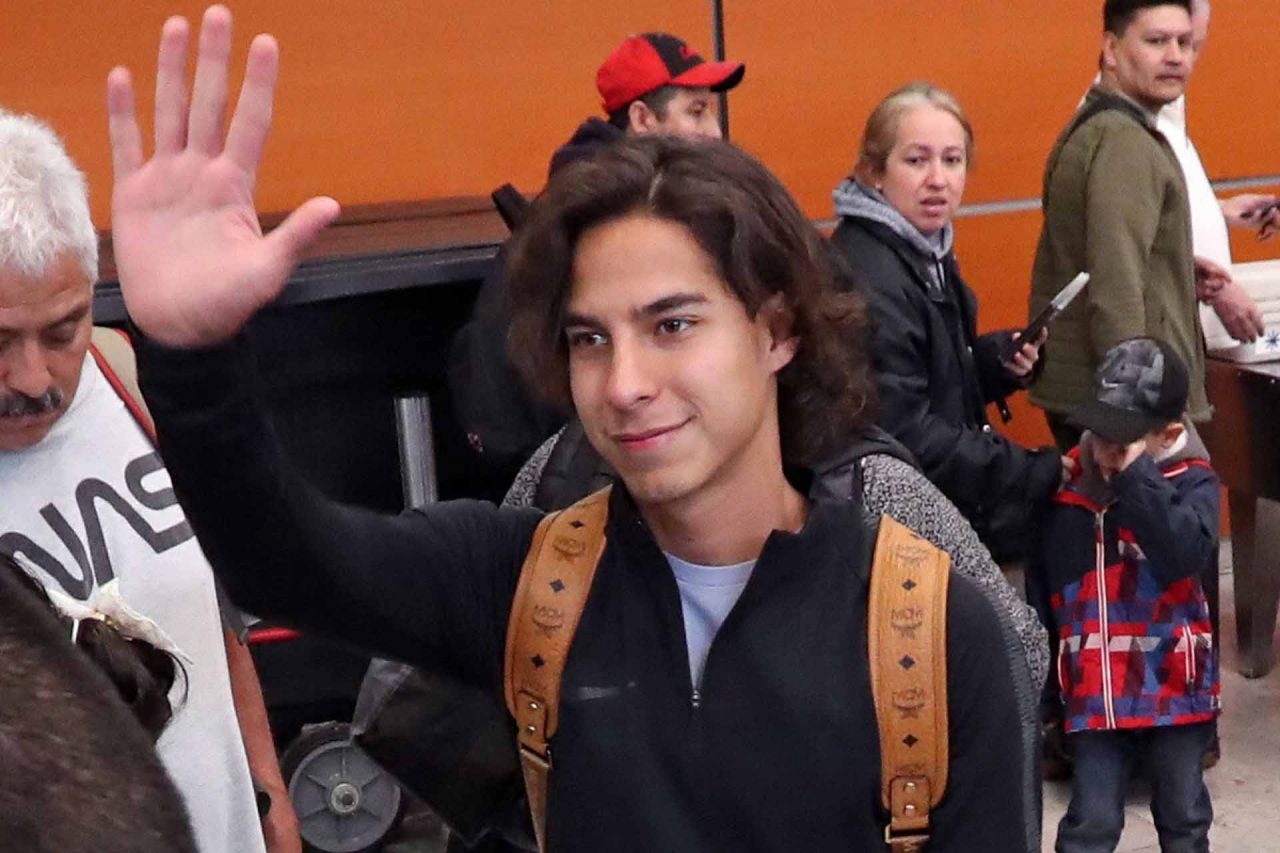 El futbolista Diego Lainez