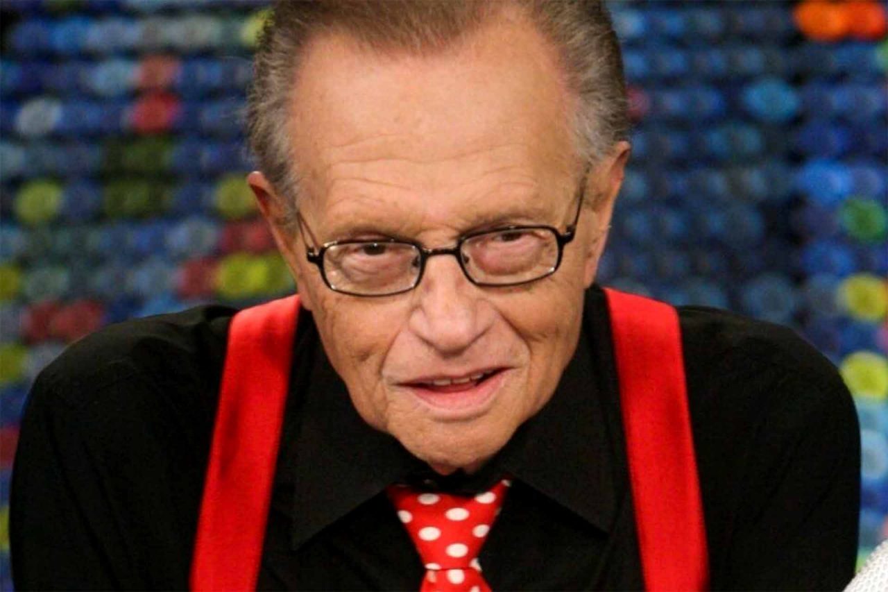 El conocido presentador de televisión Larry King