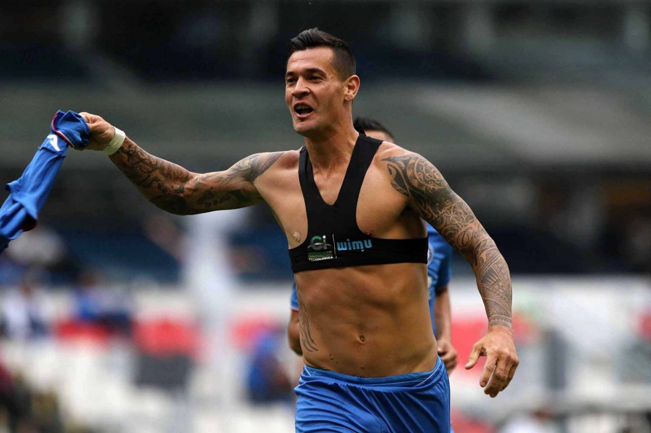 El futbolista argentino Milton Caraglio