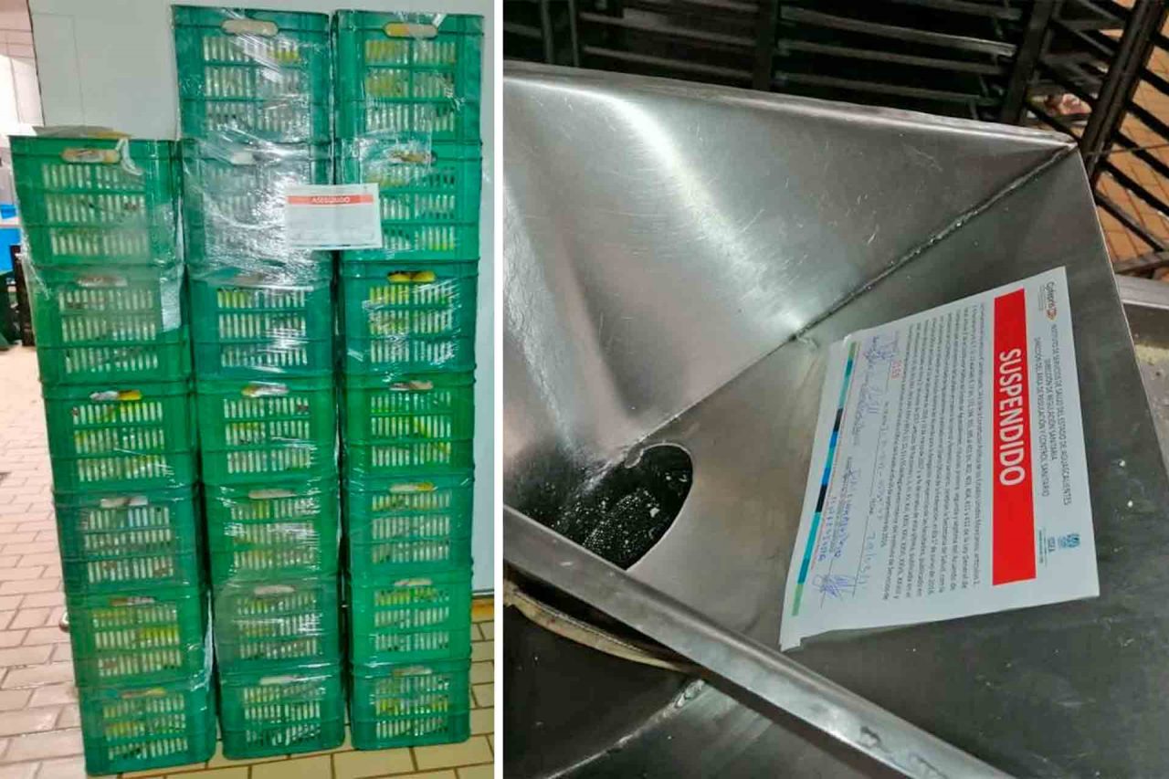 Fueron 530 kilos de queso asadero los que se decomisaron.