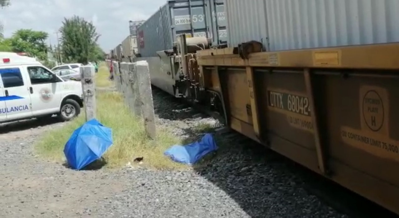 atropellada por el tren
