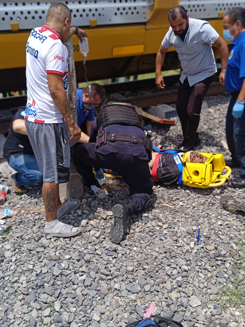 Grave Pepenador Atropellado Por El Tren En Jardines Del Sol El Aguas