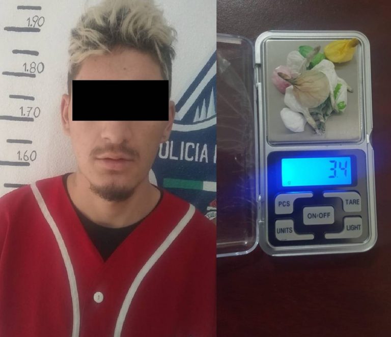 Atoran al ‘Güero’ natural en Asientos mientras vendía droga
