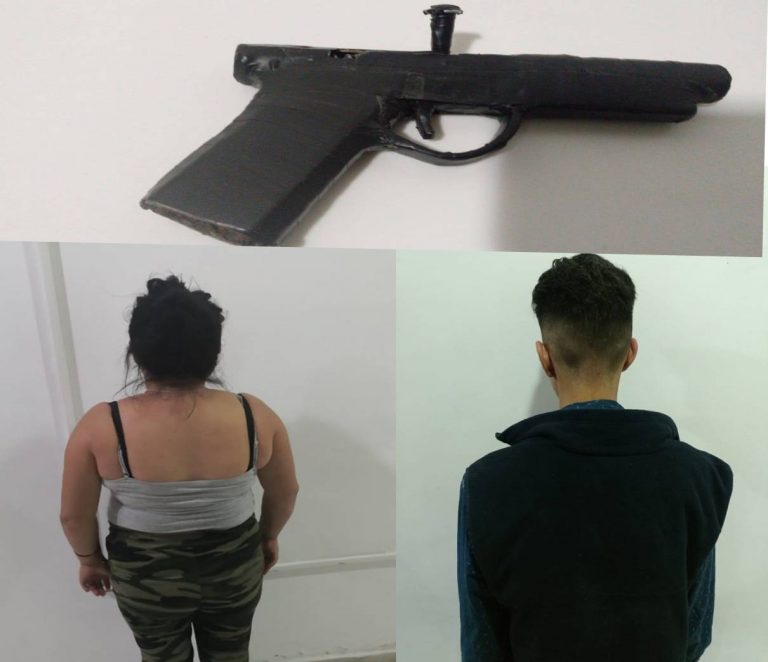 Con pistola de ‘chiste’, pareja de asaltantes le quitaron 200 varos a un morrito