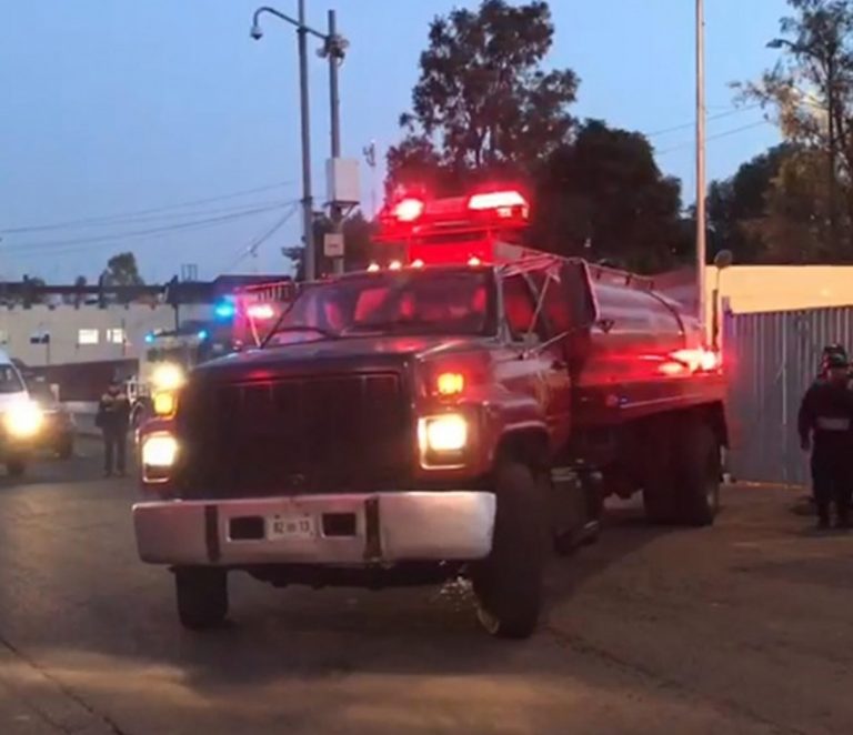 Tres muertos tras incendio en penal de la CDMX