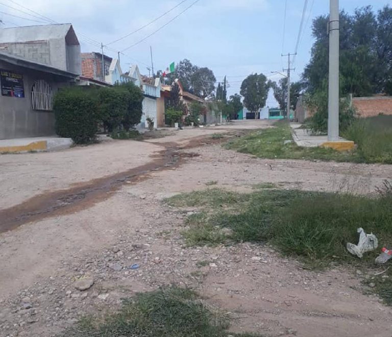 En Calvillito se sienten abandonados de la mano de Dios