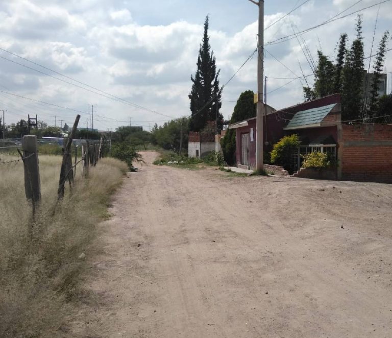 Están hasta la madre de tantos robos y mariguanos en el Ex-Ejido Ojocampestre