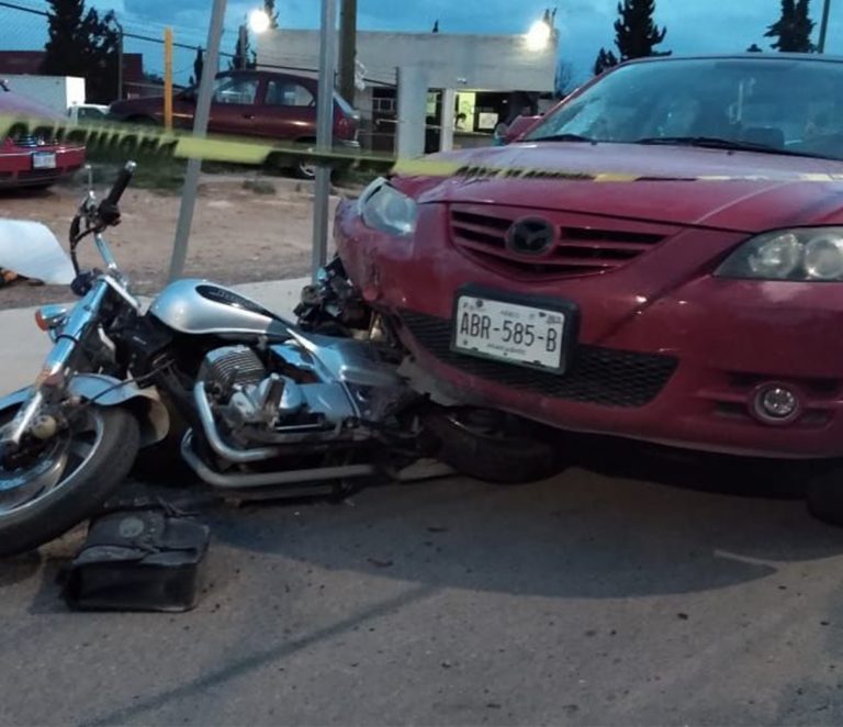 Harto accidente de morros en moto en Agüitas