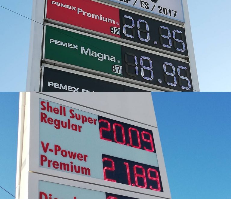 Suben el precio de gasolina como les da la gana