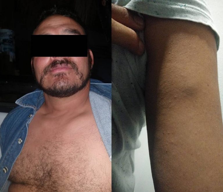 Ramiro fue llevado tras las rejas después de golpear a su mujer