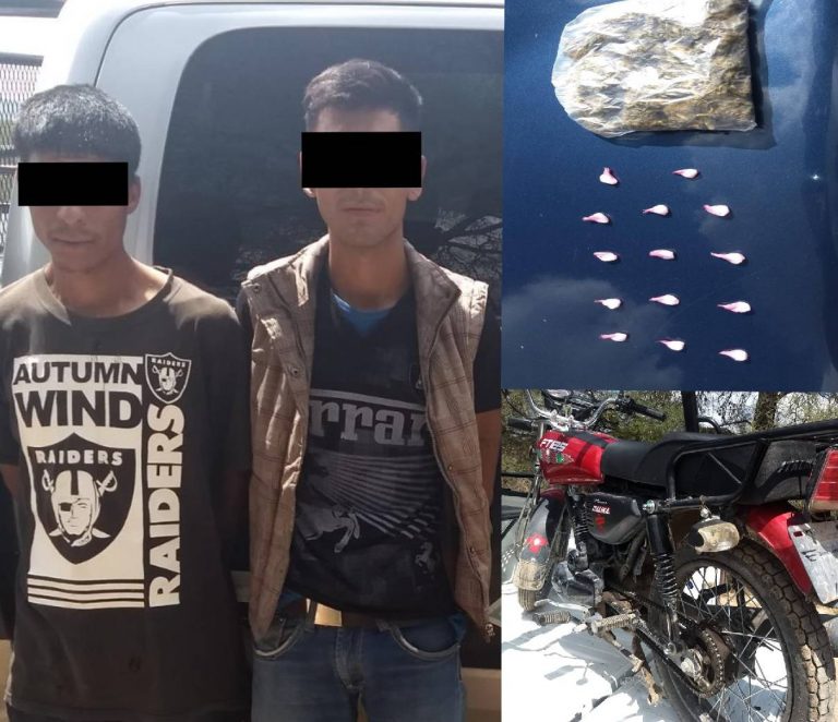Atoran a ‘El Tizoc’ y ‘El Lalillo’ tiradores de droga en los límites con Zacatecas