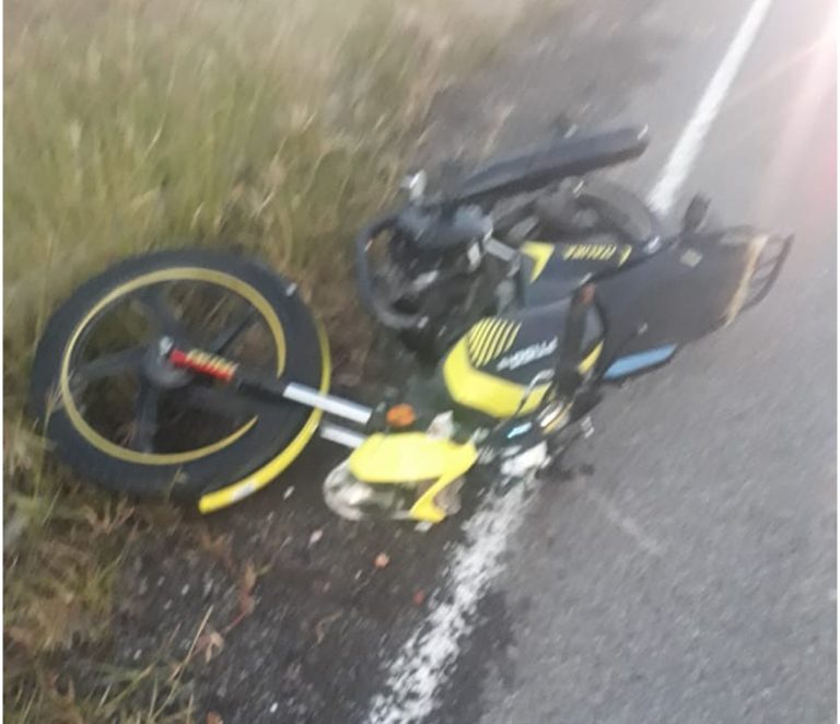 Motociclista se mató al caer de su jaca de acero en San Pancho