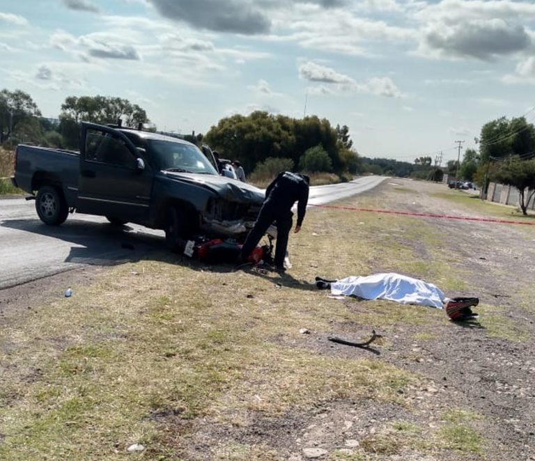 Motociclista perdió la vida al ser impactado por un camionetón en Jesús Miami