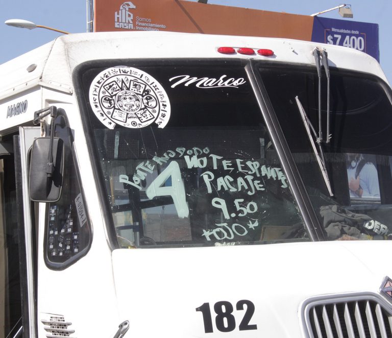 Por medio de redes sociales proponen juntar firmas pa’ echar atrás el aumento al camión