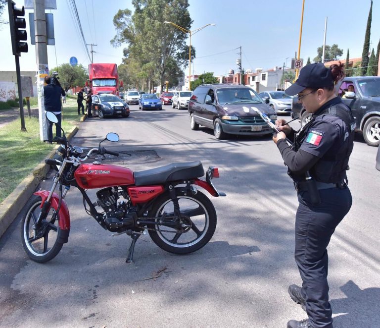 Motos y más motos mandaron al corralón este 2019