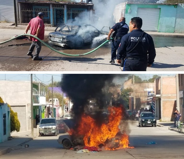 Se prendió Tsurito en Asientos, nomás quedó en daños materiales