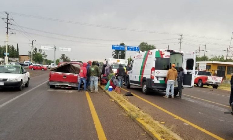 Choque deja ocho personas lesionadas