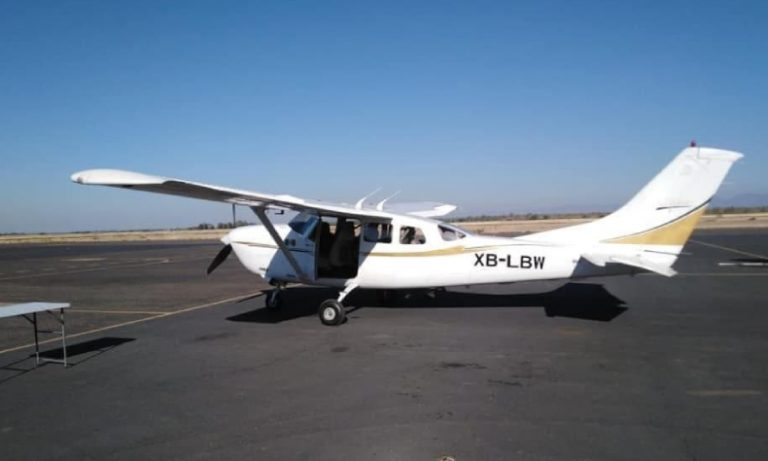 Todo lo referente a la avioneta en la que viajaba Adrían Ventura