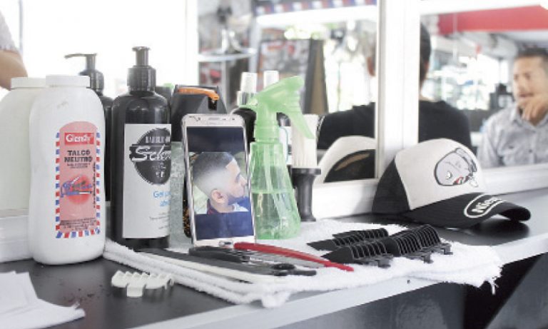Repunta el jale en las barberías por la “nueva normalidad”