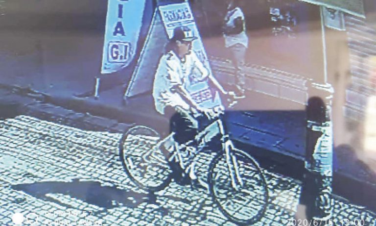 Captan en video a ladrón de bicicletas en Jesús María