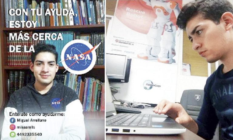 Joven hidrocálido quiere llegar a las estrellas