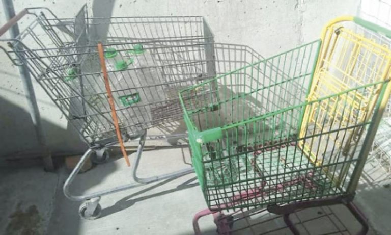 ¡De plano! Se roban carritos de supermercado pa’ venderlos en Facebook