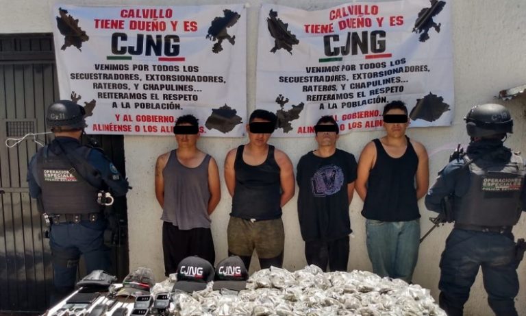 Atoran en Calviyork a 4 integrantes del CJNG