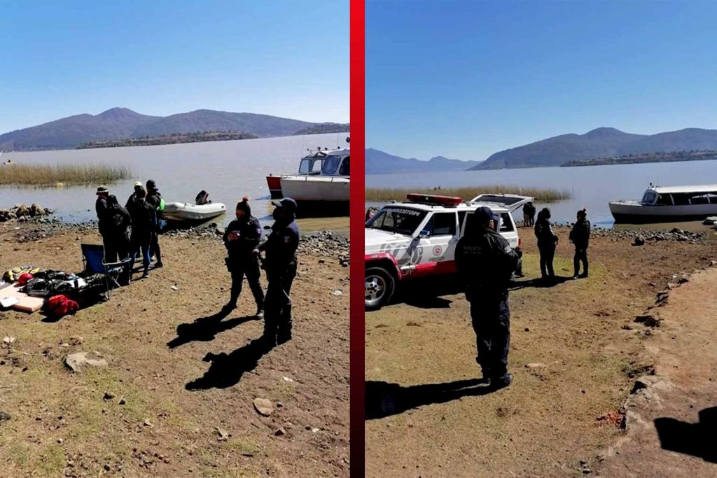 Buscan a padre e hija tras caer de moto acuática en Lago de Pátzcuaro