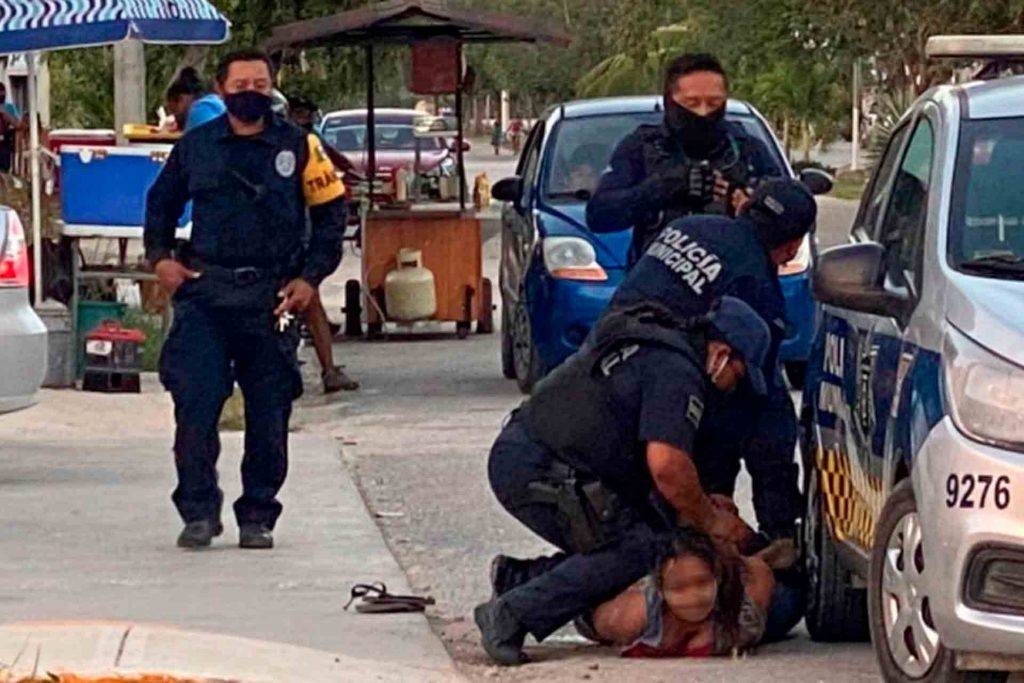 Ejercen acción penal contra 4 policías por muerte de mujer en Tulum