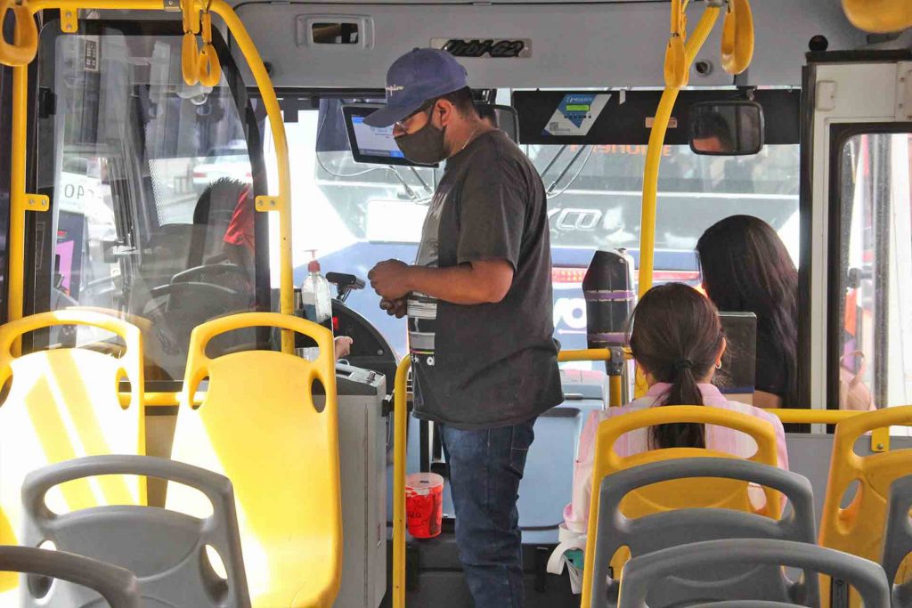 Usuarios dicen que “NO” al aumento de tarifas en el transporte público