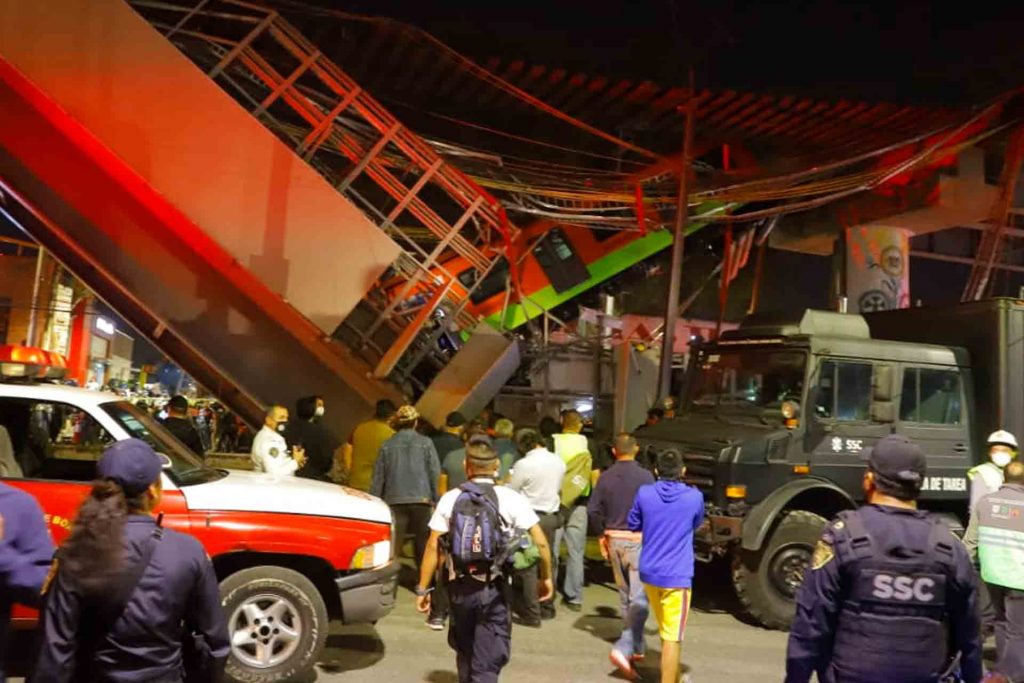 Al menos 20 muertos tras desplome del Metro en la CDMX