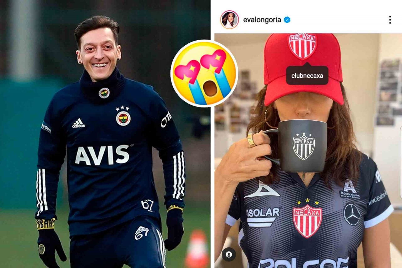 Mezut Özil, Eva Longoria.
