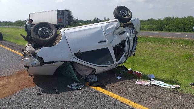Aguascalentense murió tras volcar automóvil en León