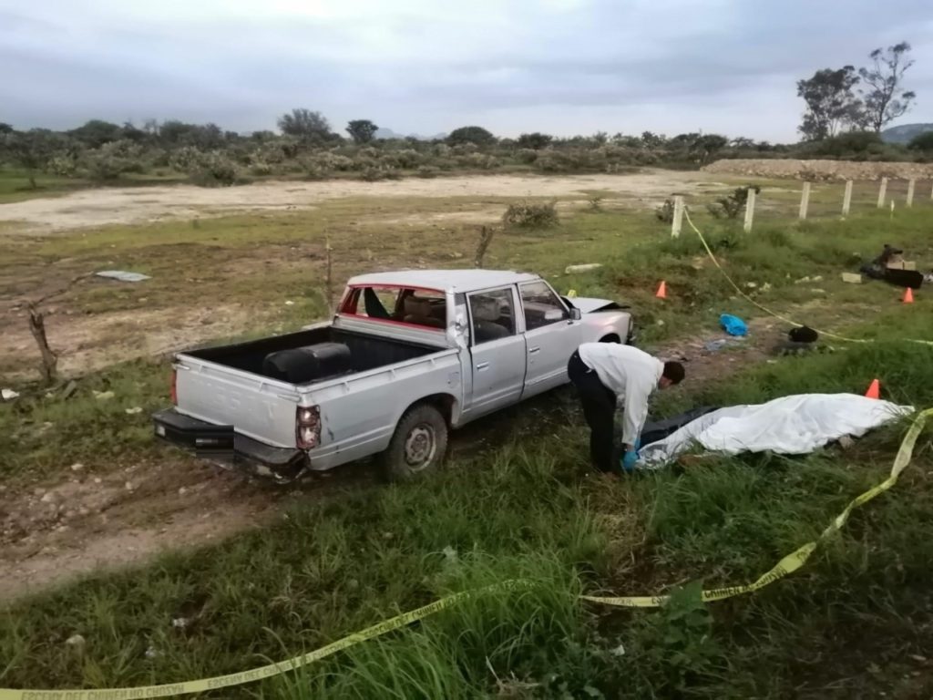 hombre volcadura jesús maría