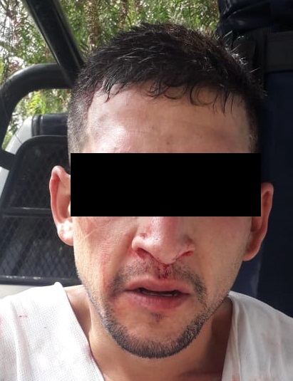 “El Chino” atacó a su abuela y a policías municipales de Rincón de Romos