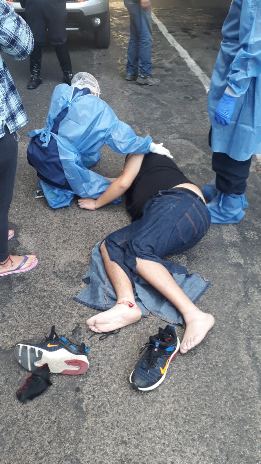 suicidio joven arrojó puente vehicular