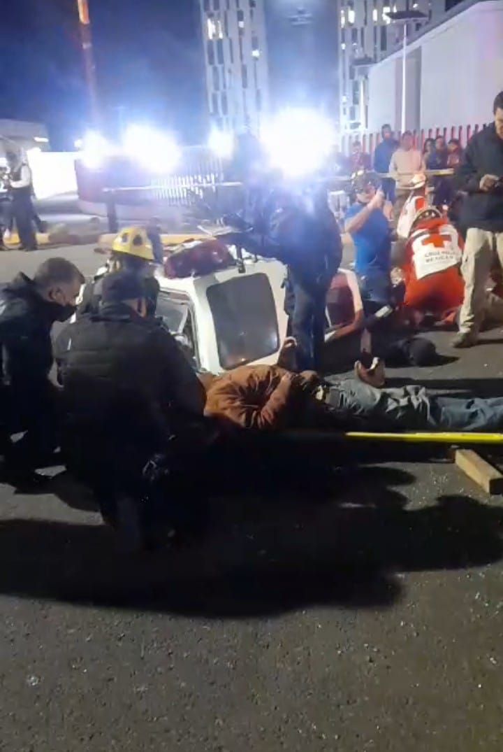 casi se matan 10 personas