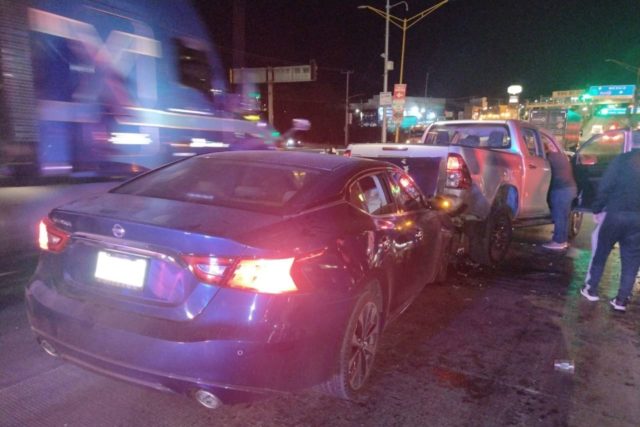 exceso de velocidad carambola