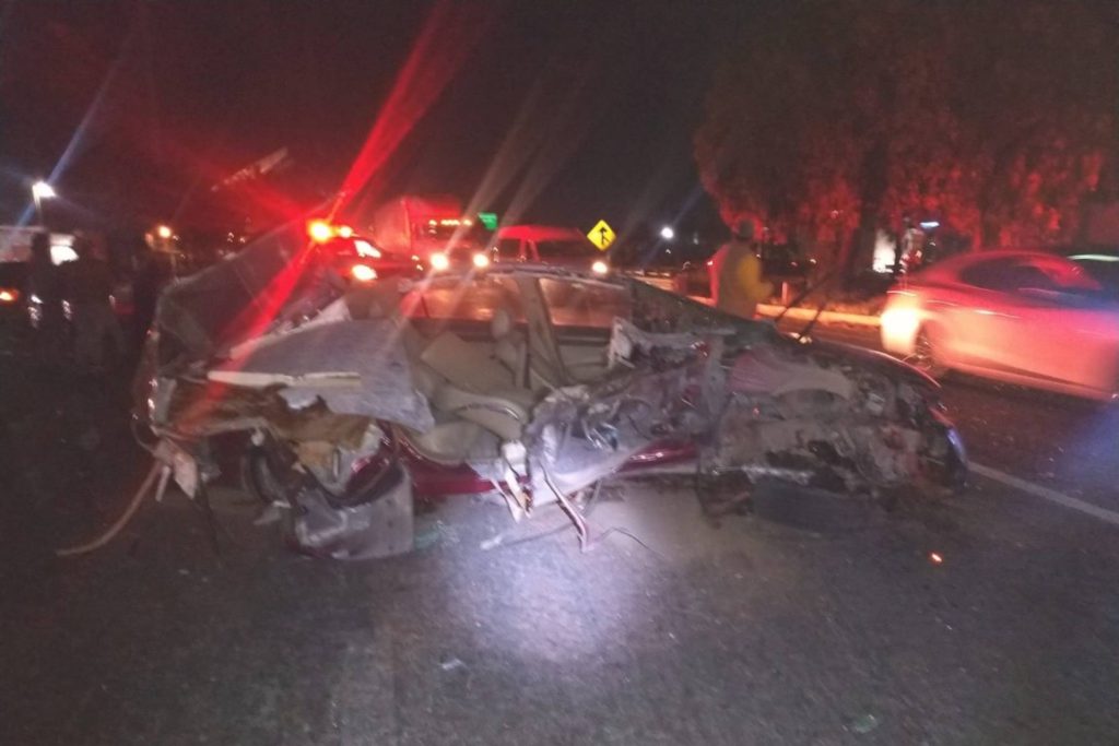 trailero fuga impactar vehículo 45 norte