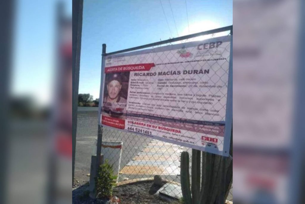 hombre Aguascalientes desaparecido Jalisco