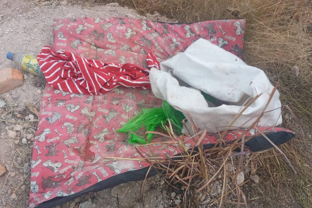 feto bolsa de plástico