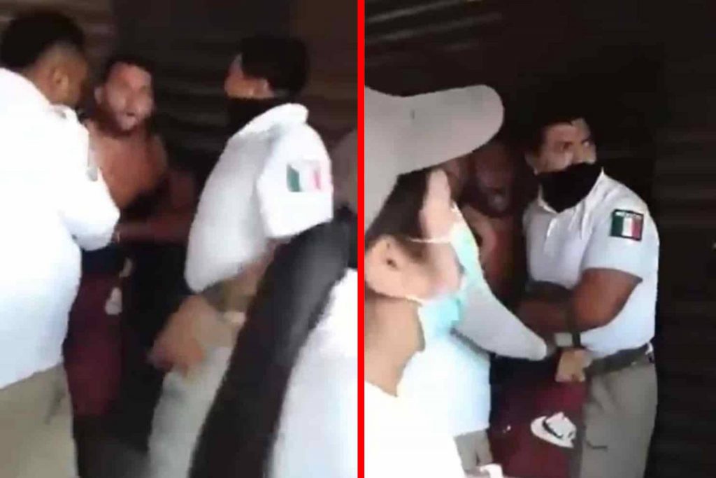 sometieron descarga eléctrica migrante