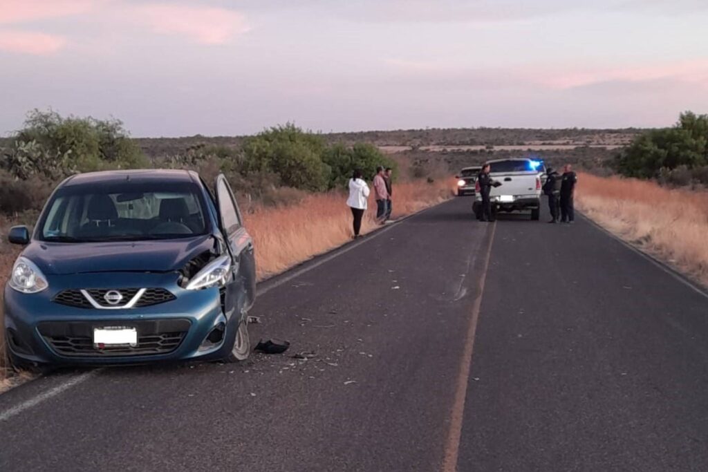 hombre provocó aparatoso accidente