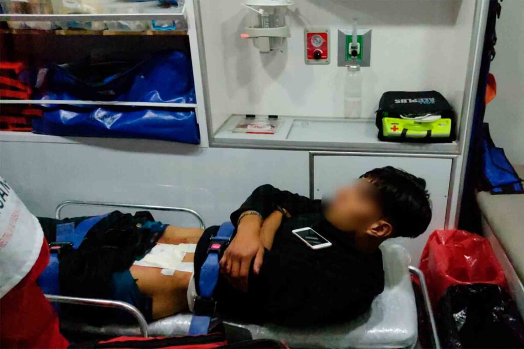 Aguascalientes Lesionado Arma Blanca