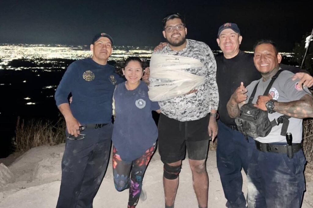 pareja turistas rescatada Picacho