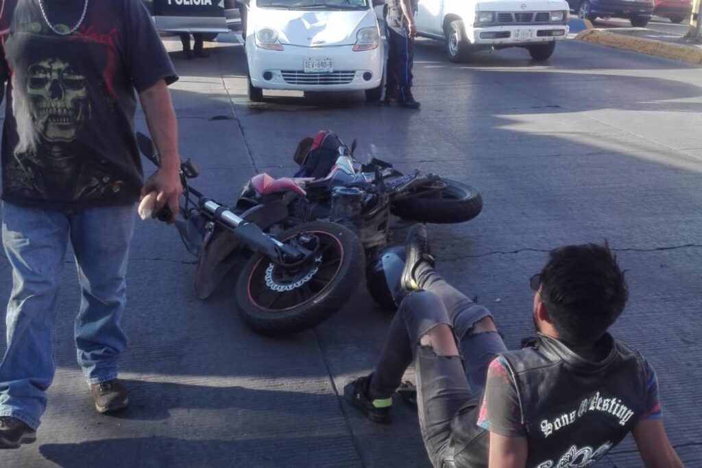 exceso de velocidad motociclista