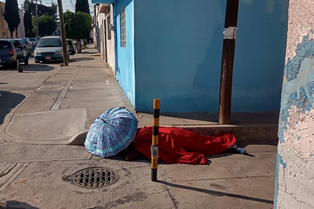 murió infarto vía pública