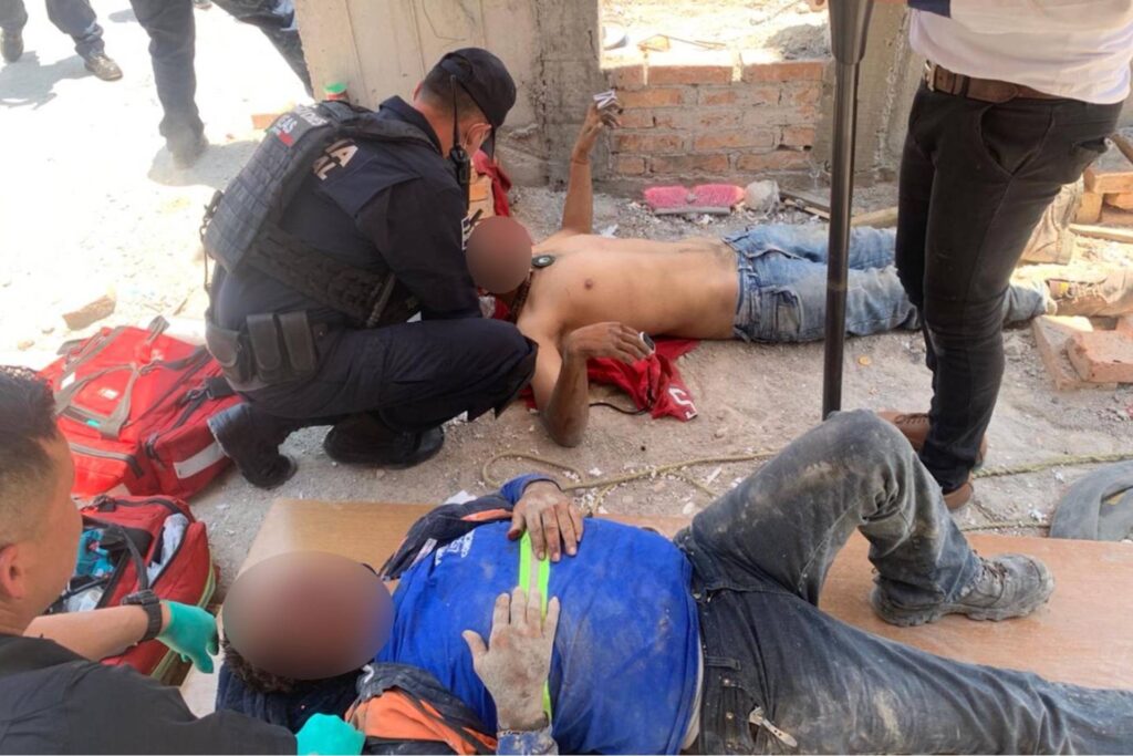 trabajadores "techumbre"