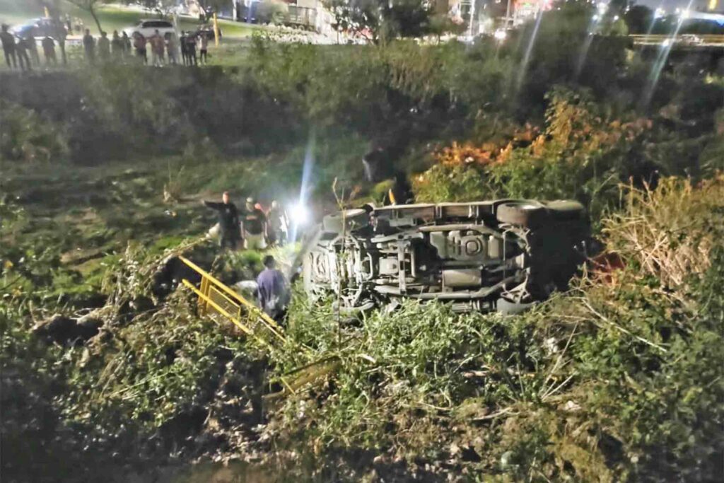 Aguascalientes VNSA Volcadura